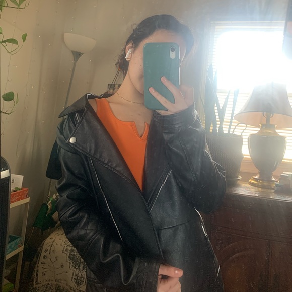Faux Leather Jacket - Picture 3 of 3